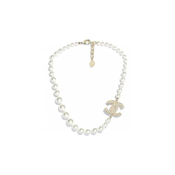 샤넬 여성 진주 목걸이 - Chanel Womens Gold Necklace - acc02… - 1