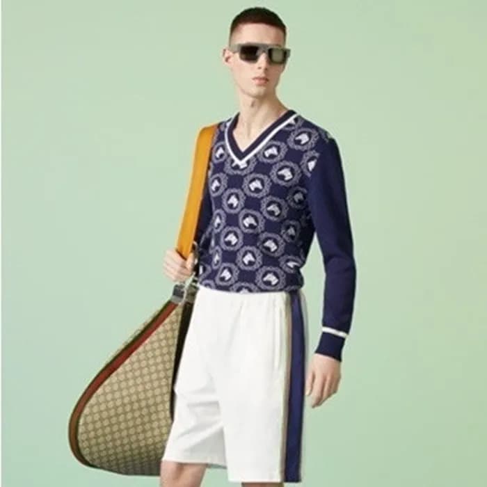 구찌 남성 캐쥬얼 화이트 반바지 - Gucci Mens White Half-pants - … - 1