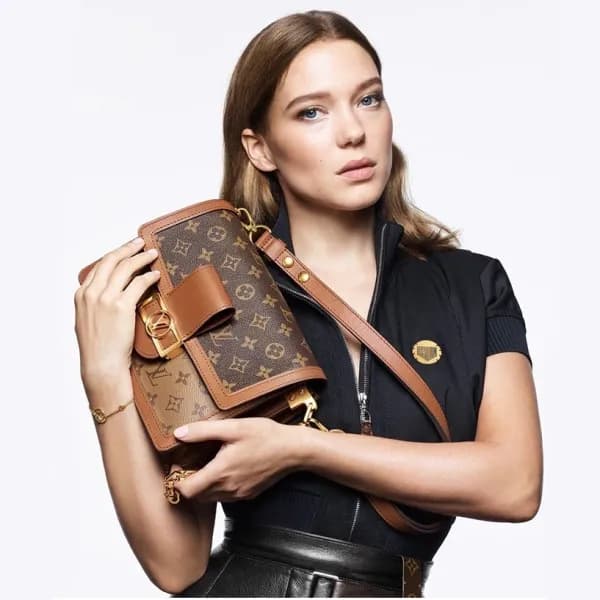 루이비통 여성 브라운 도핀백 - Louis vuitton Womens Brown Dauph… - 1
