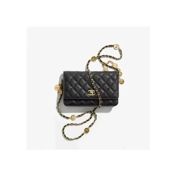 샤넬 여성 블랙 Woc - Chanel Womens Black Woc - ch453x - 1