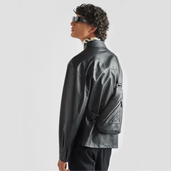 프라다 남성 블랙 크로스백 - Prada Mens Black Cross Bag - pr60… - 1
