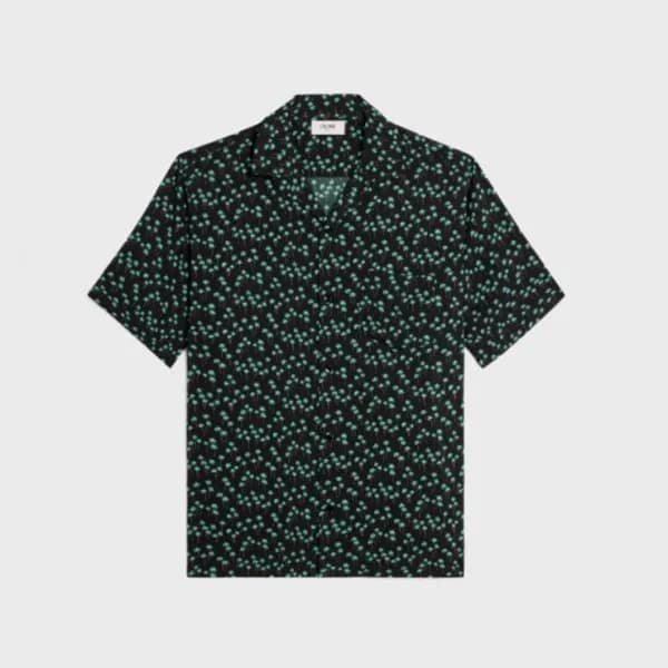 셀린느 남성 반팔 셔츠 - Celine Mens Short Sleeved Shirts - … - 1