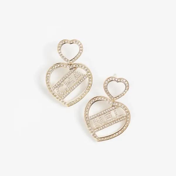 샤넬 여성 골드 이어링 - Chanel Womens Gold Earring - acc164… - 1