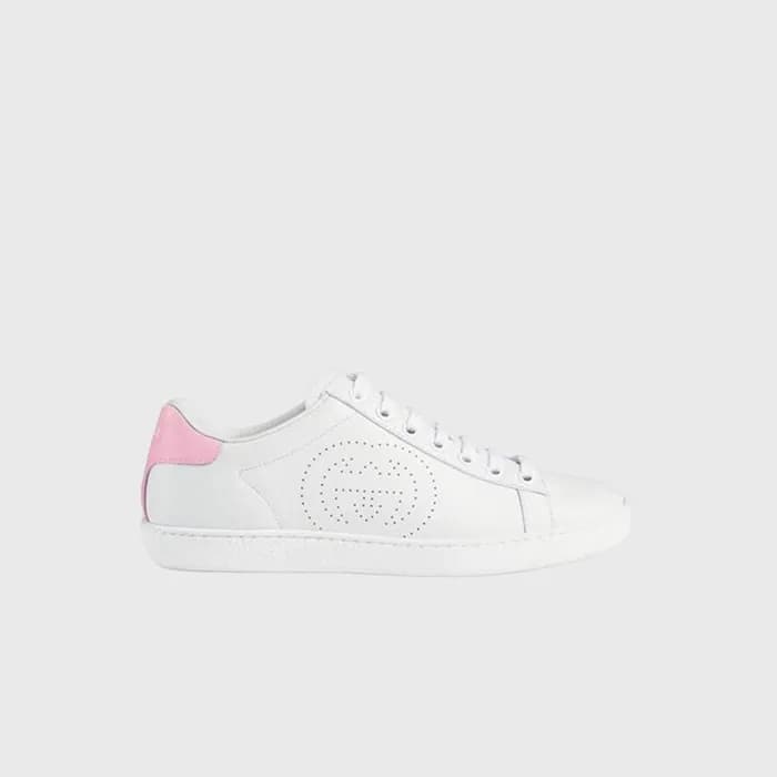 구찌 여성 GG 인터로킹 펀칭 스니커즈 【매장-140만원대】 - Gucci Womens W… - 1