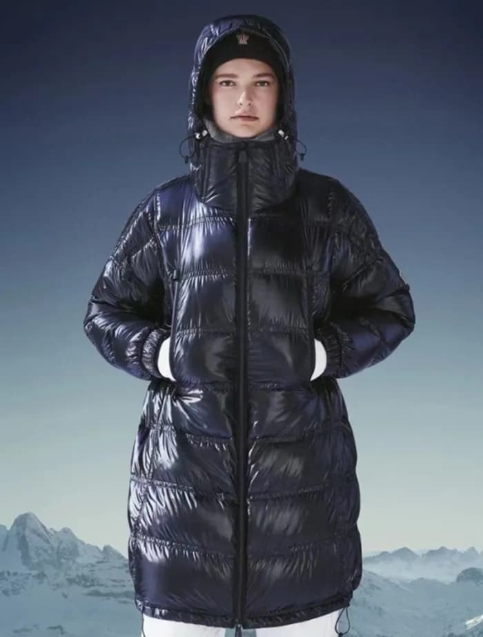 몽클레어 여성 블랙 구스 패딩 - Moncler Womens Black Down Paddi… - 1