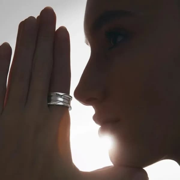 불가리 여성 로즈 골드 반지 - Bvlgari Womens Rose Gold Ring - … - 1