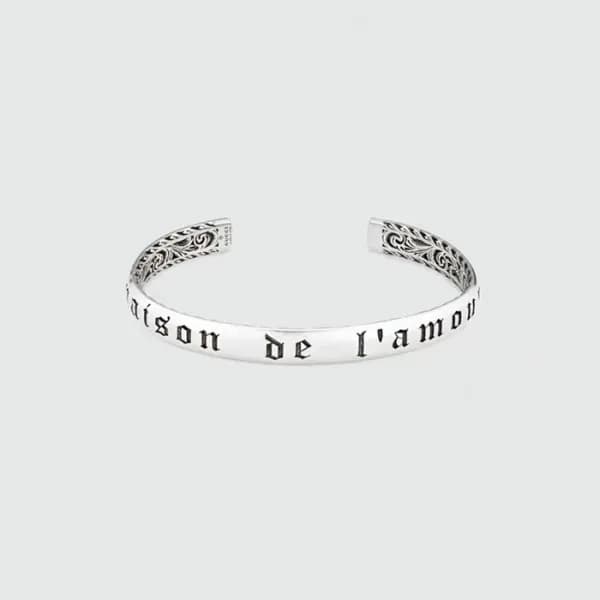 구찌 여성 화이트 골드 팔찌 - Gucci Womens White Gold Bangle -… - 1
