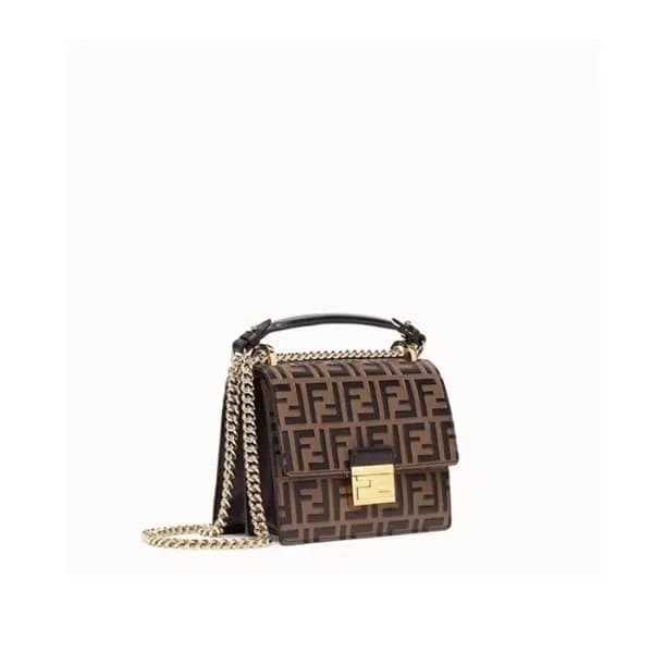 펜디 여성 브라운 칸아이백 - Fendi Womens Brown Kani Bag - feb… - 1