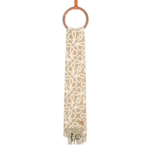 로에베 여성 카멜 머플러 - Loewe Womens Camel Muffler - acc16… - 1