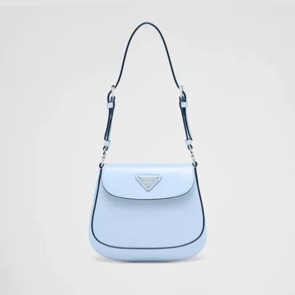 프라다 여성 미니 클레오 백 - Prada Womens Blue Cloe Bag - prb… - 1