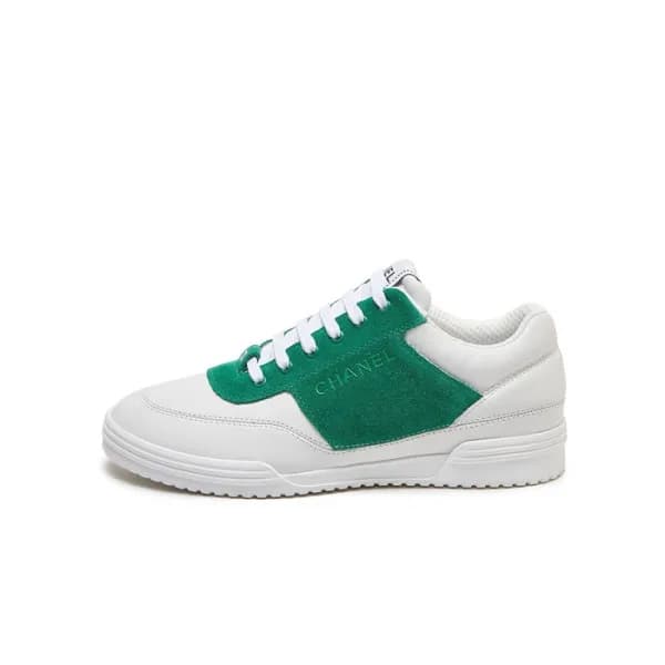 샤넬 여성 그린 스니커즈 - Chanel Womens Green Sneakers - chs… - 1