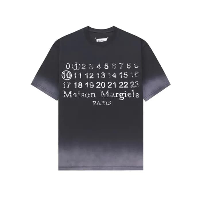 메종 마르지엘라 남/녀 그레이 티셔츠 - Maison Margiela Unisex Tshi… - 1