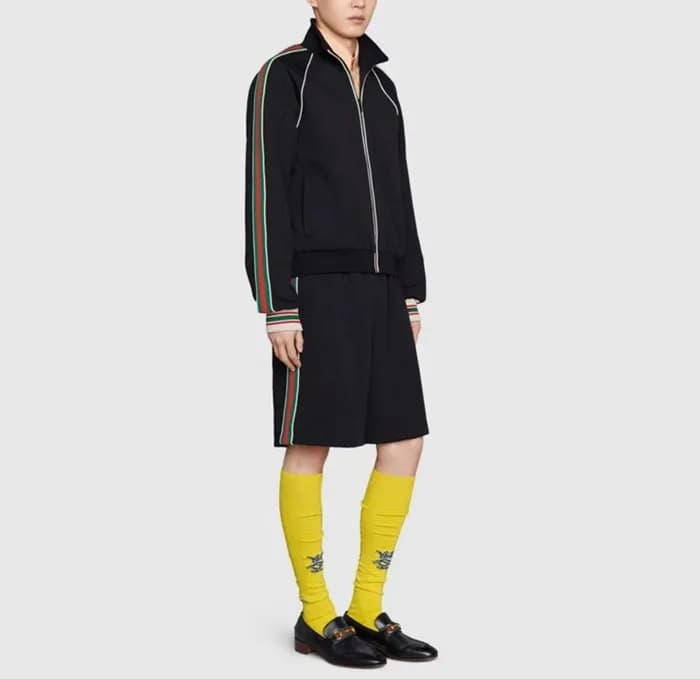 구찌 남성 블랙 반바지 - Gucci Mens Black Half-pants - guc65… - 1