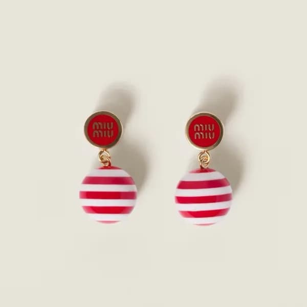 미우미우 여성 골드 이어링 - Miumiu Womens Gold Earring - acc1… - 1