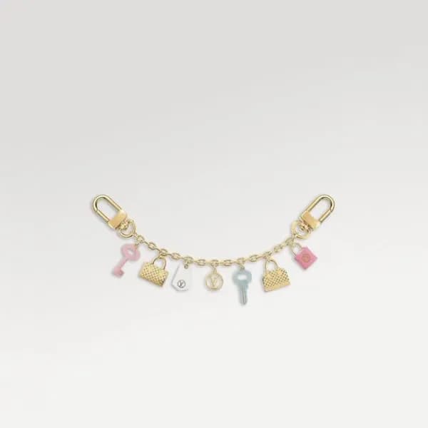 루이비통 남/녀 나노그램 키링 - Louis vuitton Unisex Key Ring -… - 1