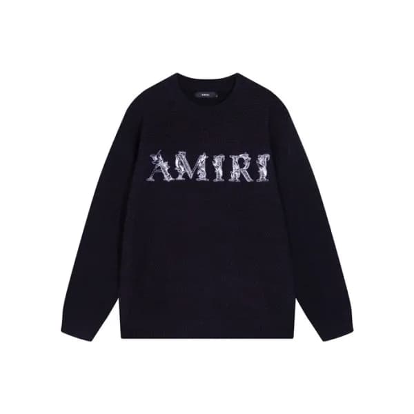 아미리 남성 라운드 니트웨어 - Amiri Mens Round Knitwear - amc3… - 1