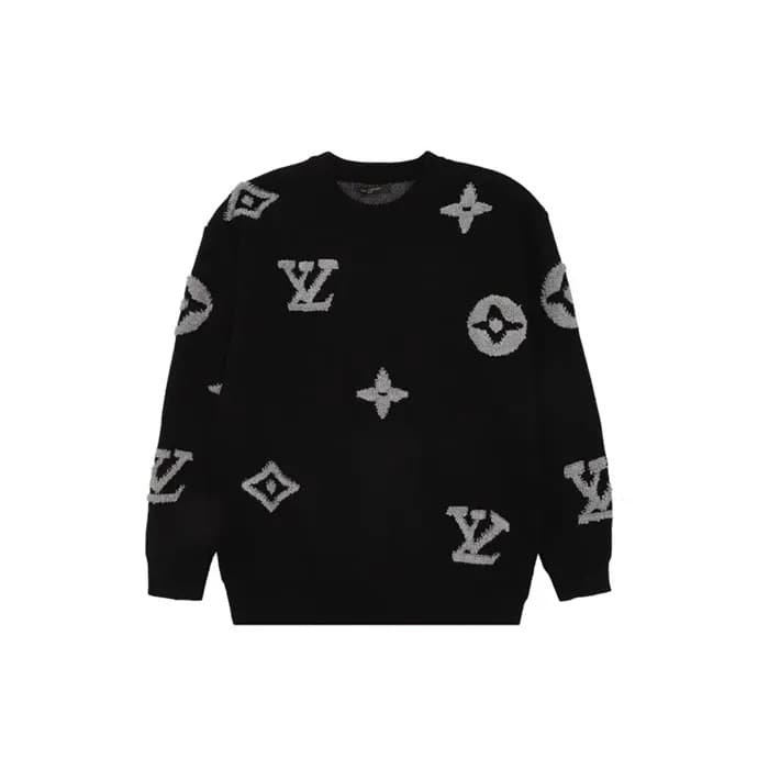 루이비통 남성 라운드 스웨터 - Louis vuitton Mens Round Sweater… - 1