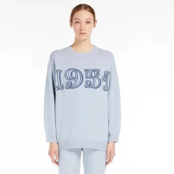 막스마라 여성 크루넥 스웨터 - Maxmara Womens Crew-neck Sweater… - 1