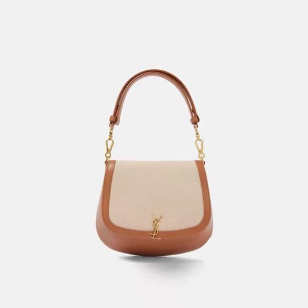 입생로랑 여성 볼테르 탑 핸들 백 인 박스 - Saint Laurent Womens Vol… - 1