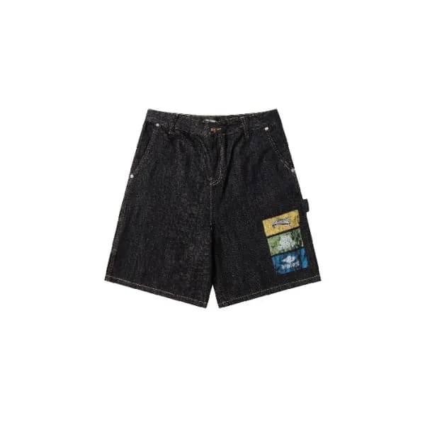 발렌시아가 남성 데님 쇼츠 - Balenciaga Mens Denim Shorts - ba… - 1