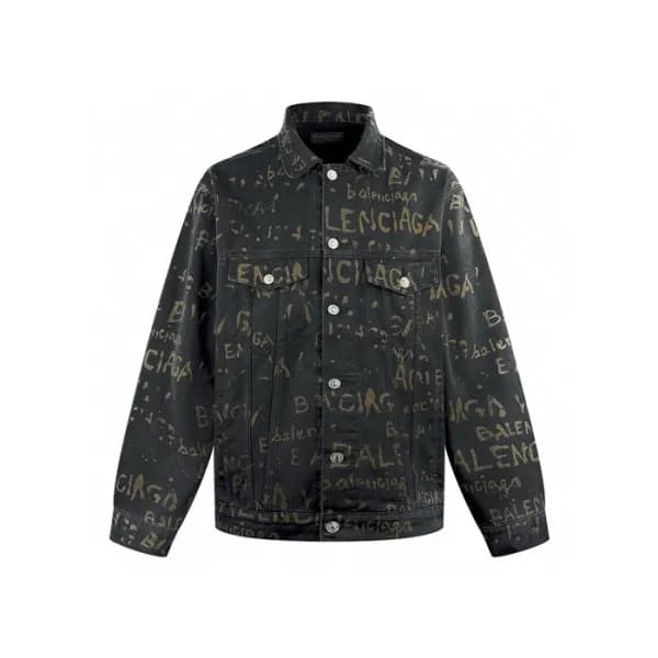 발렌시아가 남성 데님 자켓 - Balenciaga Mens Denim Jacket - ba… - 1