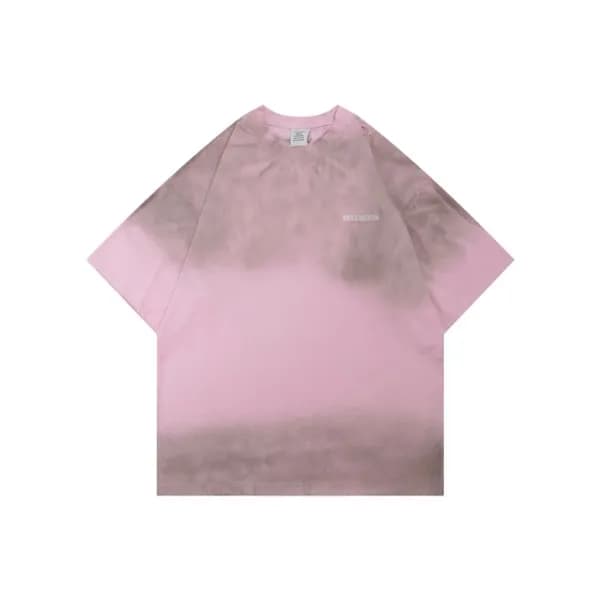 베트멍 남/녀 라운드 반팔 티셔츠 - Vetements Unisex Oversize Tsh… - 1