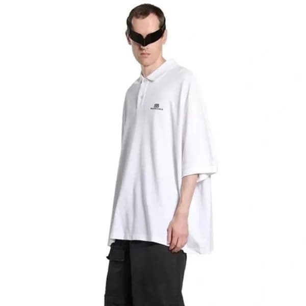 발렌시아가 남성 폴로 반팔 티셔츠 - Balenciaga Mens Polo Tshirt -… - 1