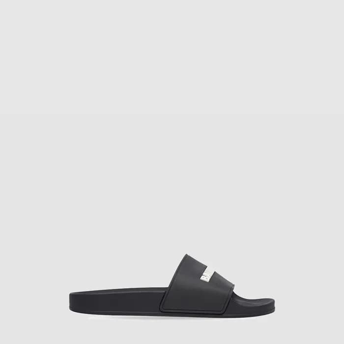 발렌시아가 남/녀 숄 풀 슬라이드 샌들 - Balenciaga Unisex Scholl F… - 1