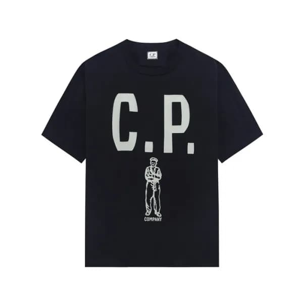CP컴퍼니 남성 라운드 반팔티 - CP Company Mens Round Tshirt - … - 1