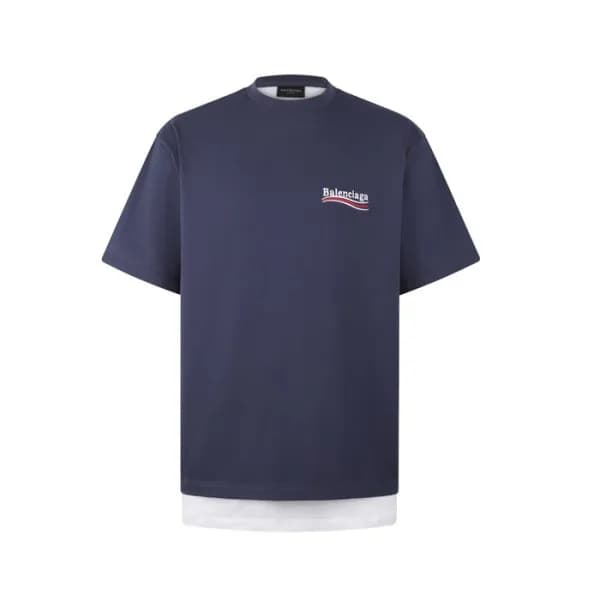 발렌시아가 남성 라운드 반팔 티셔츠 - Balenciaga Mens Round Tshirt… - 1