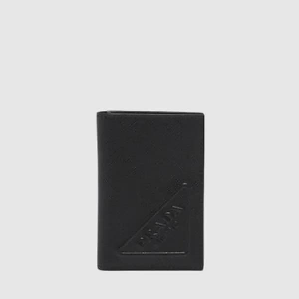 프라다 남성 레더 카드 홀더 2MC101 - Prada Mens Leather Card H… - 1