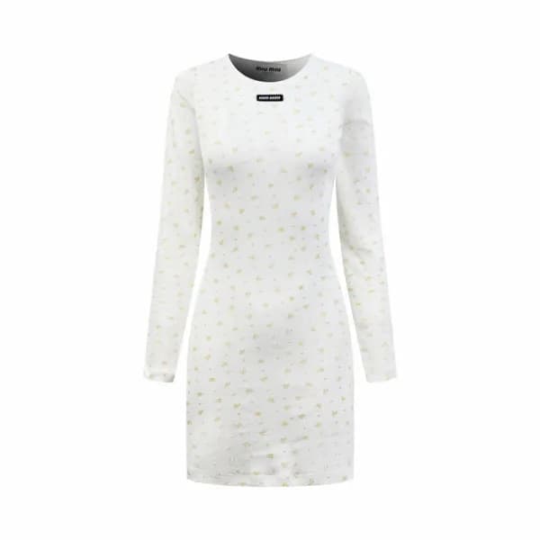 미우미우 여성 라운드 원피스 - Miumiu Womens Round One-pieces -… - 1