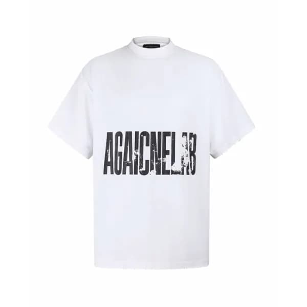 발렌시아가 남성 라운드 반팔 티셔츠 - Balenciaga Mens Round Tshirt… - 1