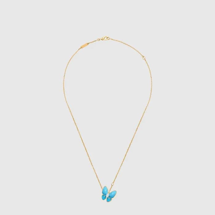 반클리프 아펠 여성 투 버터플라이 펜던트 네크리스 - Van Cleef & Arpels W… - 1