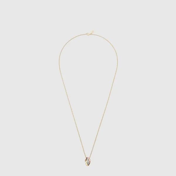 까르띠에 여성 트리니티 쿠션 펜던트 네크리스 - Cartier Womens Trinity … - 1