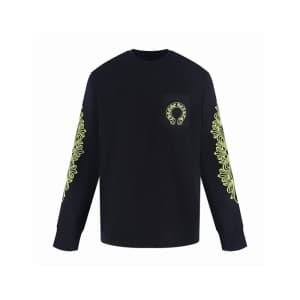 크롬하츠 남성 라운드 긴팔티 - Chrome Hearts Mens Round Tshirt …
