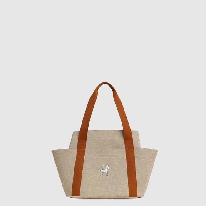 에르메스 여성 토일 아다다 카브리올레 다이퍼 백 - Hermes Womons Toile Adada Cabriole Diaper Bag - heb16901x - 1