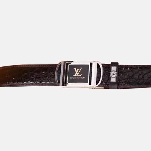 루이비통 2017 남성용 악어가죽 벨트 LV001, K2 - 1