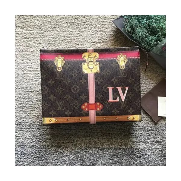 Louis Vuitton Pochette Tiolet Clutch,26cm - 루이비통 포… - 1