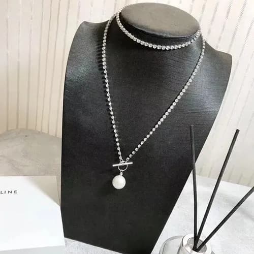 CELINE Choker 18k White Gold - 셀리느 여성용 목걸이 18K… - 1