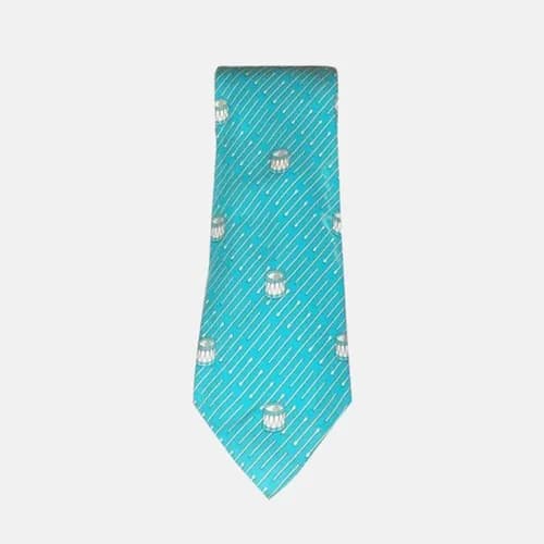HERMES MENS NECKTIE BLUE - 에르메스 남성용 넥타이 블루 - 1