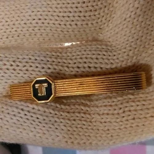 LANVIN MENS YELLOW GOLD CUFFS - 랑방 남성용 18… - 1