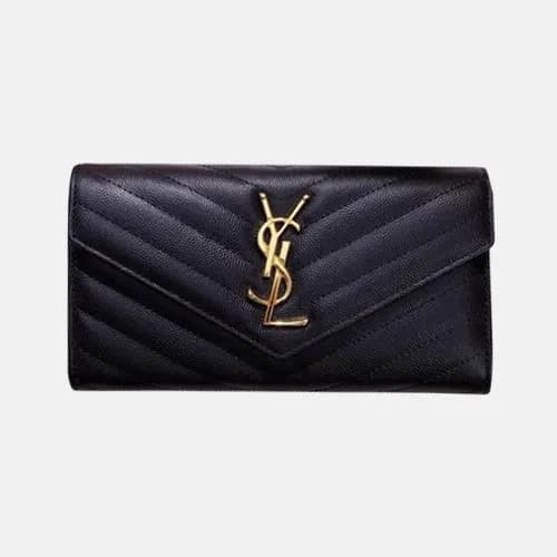Saint Laurent 2018 Ladies Matlase Monogram Caviar… - 1
