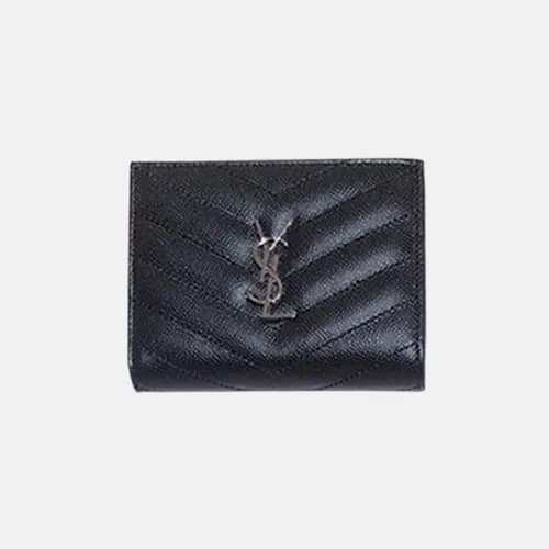 Saint Laurent 2018 Ladies Monogram Zip Card Case 5…