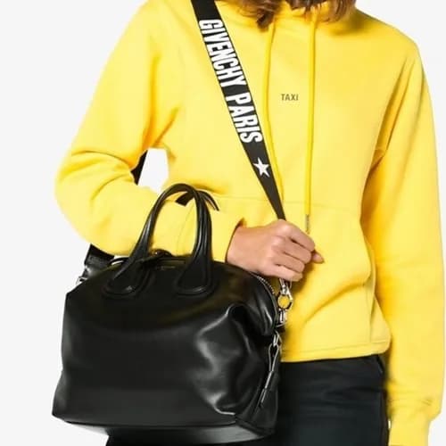 Givenchy Nightingale Leather Tote Shoulder Bag,28C… - 1