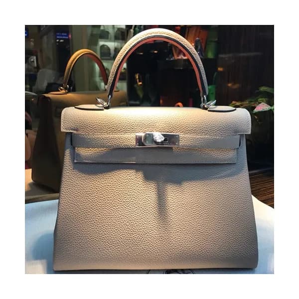 Hermes Kelly Togo Leather Tote Shoulder Bag ,28cm … - 1