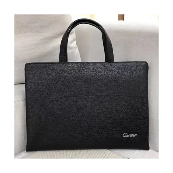 Cartier Leather Mens Business ,34.5CM - 까르띠에 레더 남성… - 1
