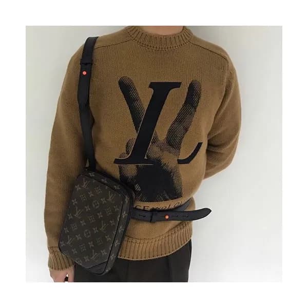 Louis Vuitton Monogram Hip Sack Belt Bag Shoulder … - 1