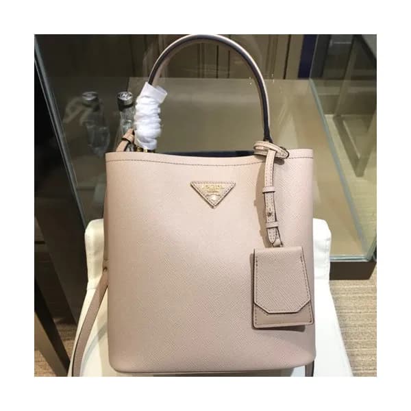 Prada Double Saffiano Tote Shoulder Bag,23cm - 프라다… - 1
