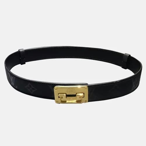 Louis vuitton 2019 Ladies Box Logo Buckle Leather … - 1